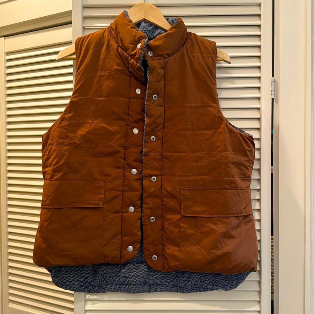 Reversible Woolrich vest